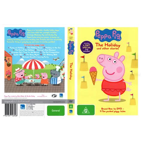 Peppa Pig The Holiday Dvd Big W