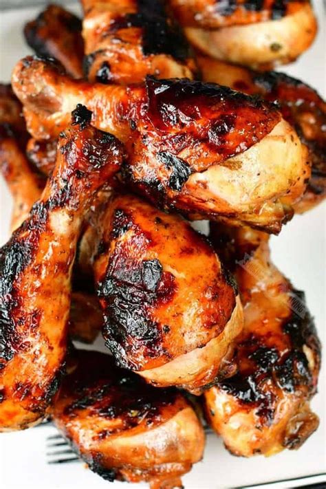 Simply Marinated Chicken Legs In Delicious Chicken Marinade And Grilled