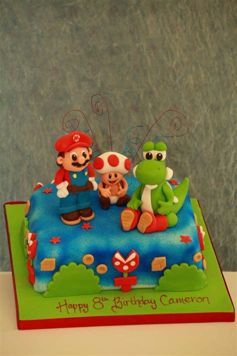 Find this pin and more on party: Mario Cake | Kuchen