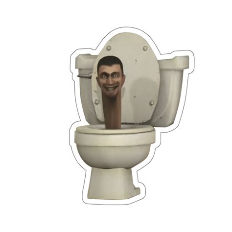 Skibidi Toilet Sticker Etsy