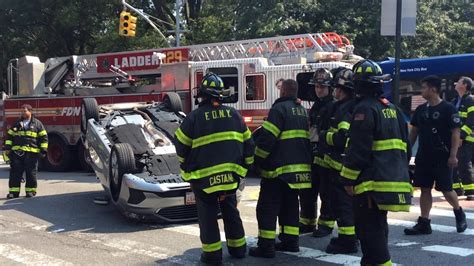Fdny And Nypd Esu On Scene Of An Overturned Vehicle Youtube