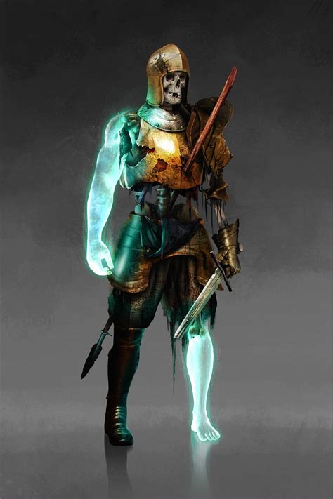 skeleton, michał sowa | Dark fantasy art, Fantasy monster, Fantasy