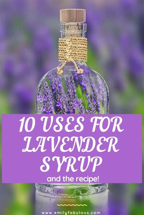 10 Uses For Homemade Lavender Simple Syrup Diy Emilyfabulous