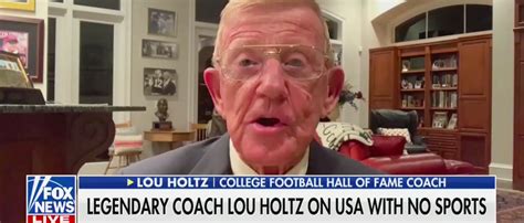 Legendary Notre Dame Football Coach Lou Holtz Defends ‘fighting Irish