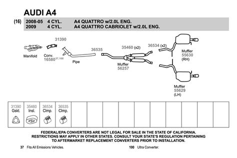 Walker Exhaust Diagram Visual Diagram
