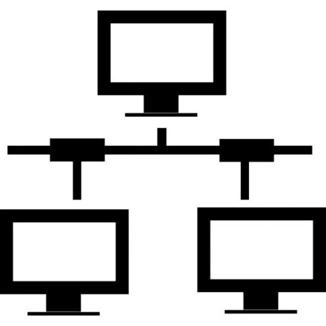 Computers Network Interface Symbol Icons Free Download