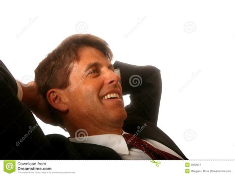 Relaxed Businessman stock image. Image of executive, confident - 2990047