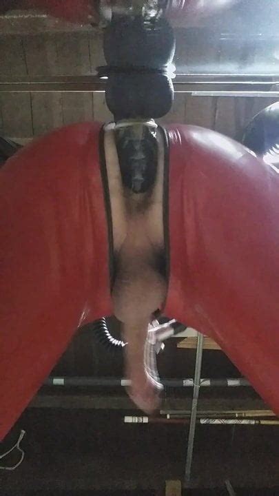 Catsuit And Inflatable Rubber Helmet Gay Porn 1c Xhamster
