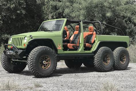 Jeep Wrangler Jk 6x6 By Bruiser Conversions Hiconsumption