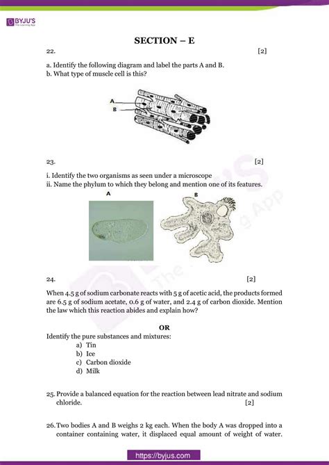 Use the information from the research paper sample to write your paper or essay. CBSE Sample Paper Class 9 Science Set 1 - Click to Download PDF!