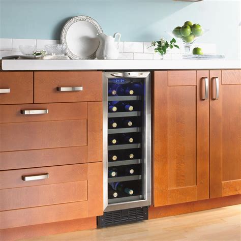 Danby Silhouette 27 Bottle Built In Wine Cooler Dwc276bls The Home