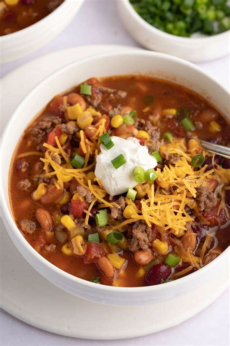 Easy Crockpot Taco Soup Recipe Insanely Good