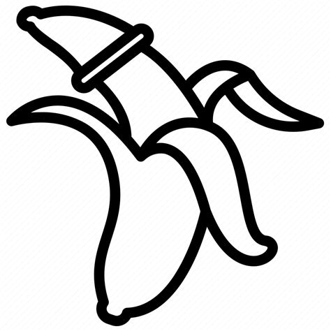 Sex Masturbation Condom Banana Toy Erotic Icon Download On