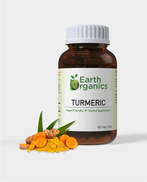 Organic Turmeric Curcumin Capsules Earth Organics Shop Earth