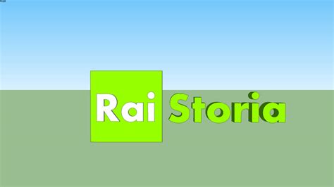 Rai Storia Logo 2010 Present 3d Warehouse