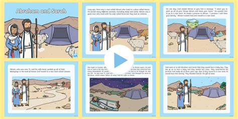 Abraham And Sarah Bible Story For Kids Powerpoint