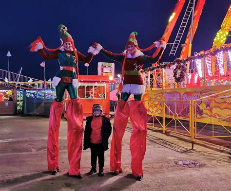 Winter Wonderland And Real Ice Skating At Ocean Beach Pleasure Park South Shields Rock And