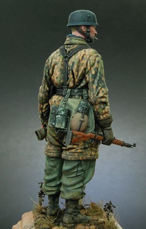 Jeff Shius 120mm 116 Ss Para Pea Dot Camo Smock Ww2 Uniforms