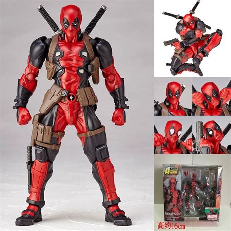 Deadpool Action Figures Superhero Figurines Kids Toys For Boys Children