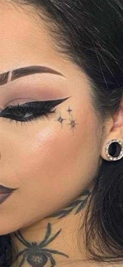 Face Tattoo Sparkle Face Tattoos For Women Facial Tattoos Under Eye