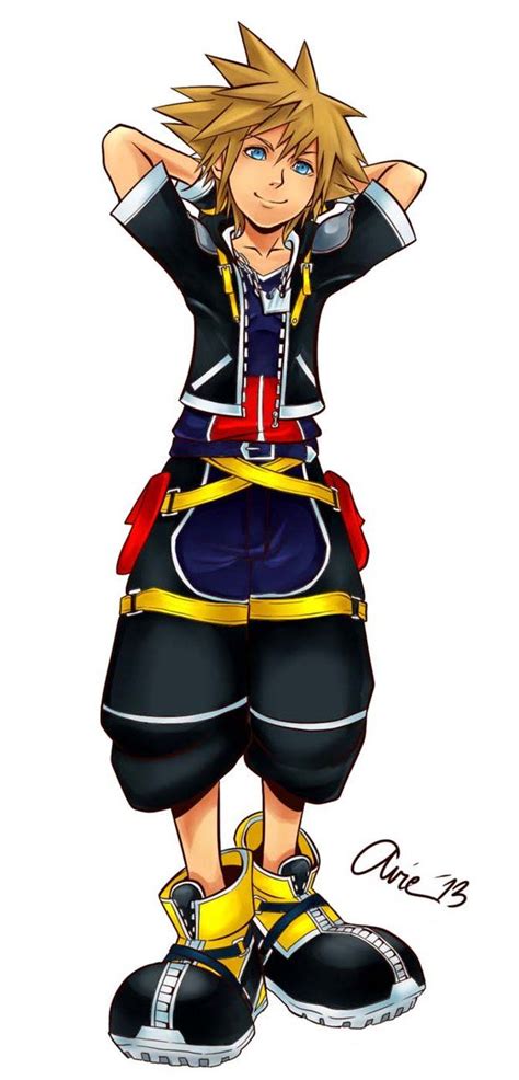 Sora Kingdom Hearts Ii Kingdom Hearts Ii Kingdom Hearts Art Sora