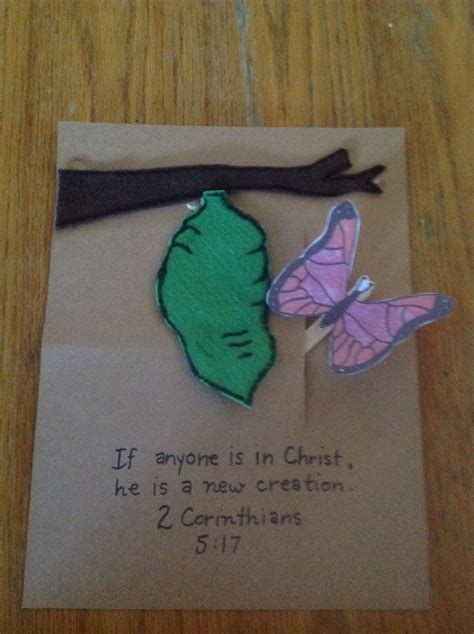 New Creation In Christ Craft By Let Sunday School Crafts For Kids