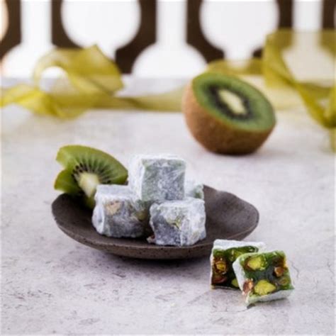 Buy Double Pistachio Turkish Delight With Kiwi For Sale Turkeyfamousfor