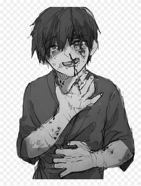 Pain Sad Anime Boy Crying With Quotes Sad Anime Boy Tag Anime