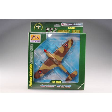 Easy Model 172 Hurricane Mk Ii Trop 1944 Yugoslavia Assembled Model