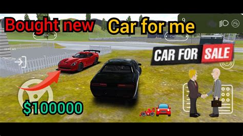 Bought New Car 100000 🚗 Car For Sell Simulator 🚘 Youtube