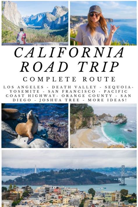 The Ultimate California Road Trip Itinerary Artofit