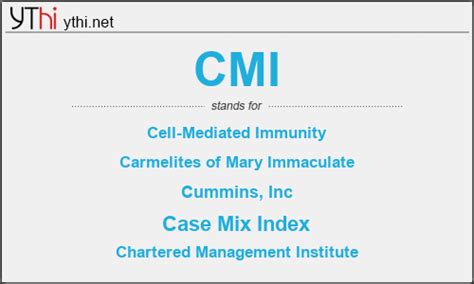 What Does Cmi Mean What Is The Full Form Of Cmi English