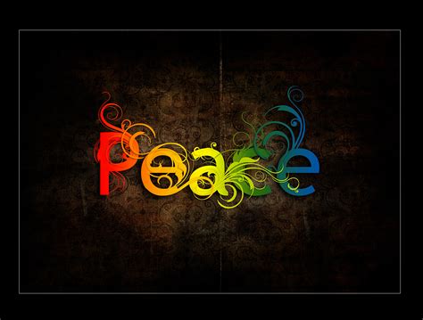 Colorful Peace Graffiti Colorful Background Wallpapers by darksideoftheblues | Colorful ...