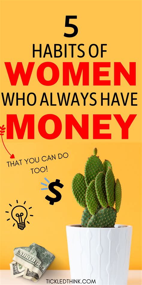 5 Habits Of Women Who Never Go Broke Best Money Saving Tips Habits