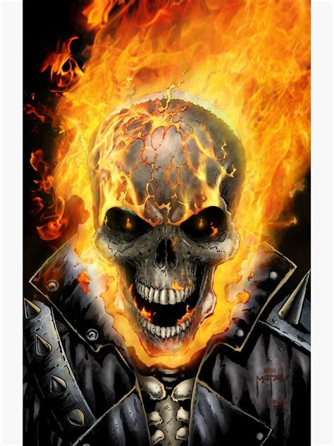 Ghost Rider Sticker For Sale By Highlyadaptive Redbubble
