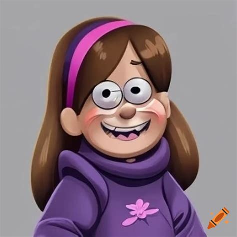 Detailed K Image Of Mabel Pines From Gravity Falls