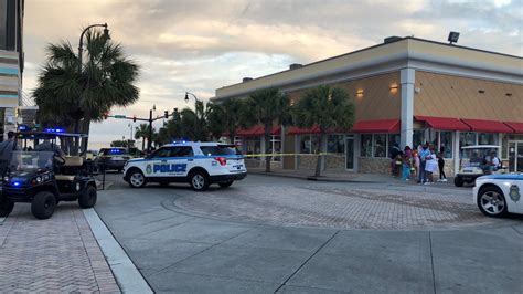 several injuries three detained in myrtle beach shooting