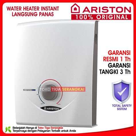 Namun, air panas ini bukan untuk keperluan konsumsi makanan atau. Ariston Aures Easy Water Heater Listrik Instant Pemanas ...