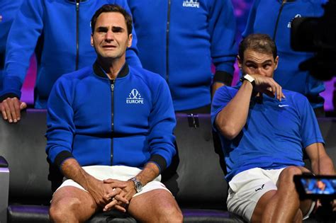 Part Of Me Leaves With Roger Federer Says Emotional Rafa Nadal