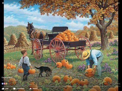 Pin By Brenda Smith On Country Livin Is Awesome Autumn Art Autumn Scenes Farm Art