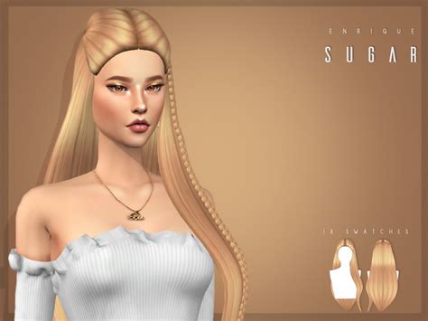 Sims 4 Hairs Enrique Sugar Hair