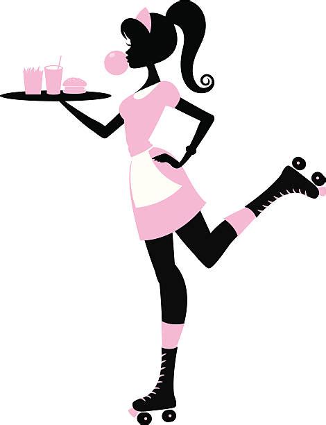 Best Waitress Illustrations Royalty Free Vector Graphics And Clip Art