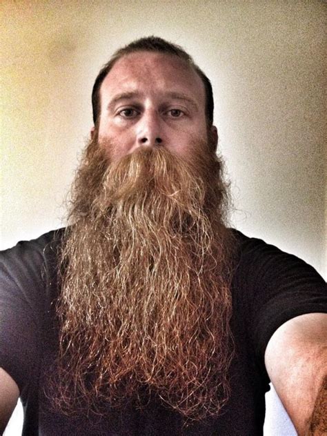 Epic Level Red Beard Enormous Huge Mustache Long Thick