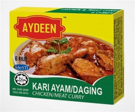 Haaa ni min 'belanja' cara nak buat sup ayam thai resipi khas dari tini joe. Aydeen Kiub Kari Ayam & Daging (6 cubes) - Gogopasar