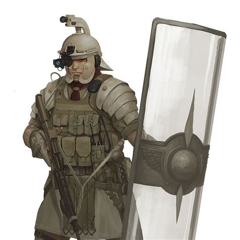 Roman Male Soldier Sci Fi Concept Art Character Art Military Art