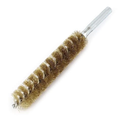 16cm Length 20mm Dia Spiral Twisted Brass Wire Tube Cleaning Brush