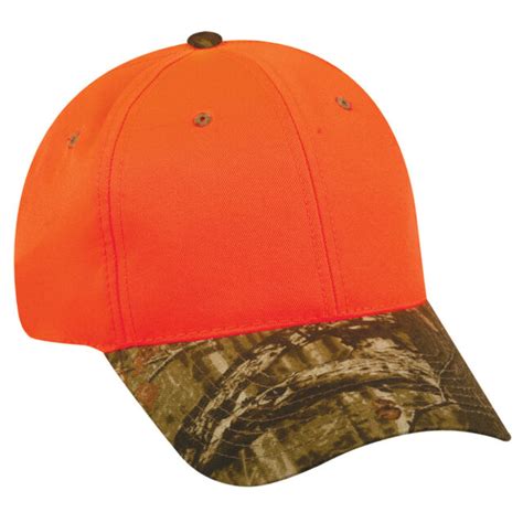Outdoor Cap 202is Blaze Safety Hunter Orange Mossyoak Camo Hat Hunting