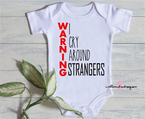 The best gifts for babies are the ones that tend to make the parents' lives a little easier, too. Warning I Cry Funny Baby Bodysuit | I Cry Funny Onesie ...
