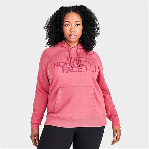 Womens The North Face Half Dome Pullover Hoodie Plus Size