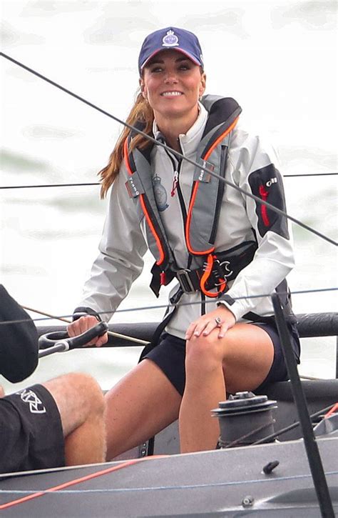 Kate Middletons Exercise Regime As She Shows Off Toned Legs During Sailing Race Mirror Online